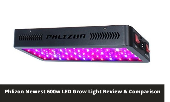 Phlizon Newest 600w LED Grow Light Review & Comparison