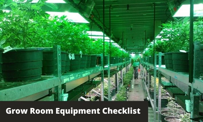 grow room equipment checklist