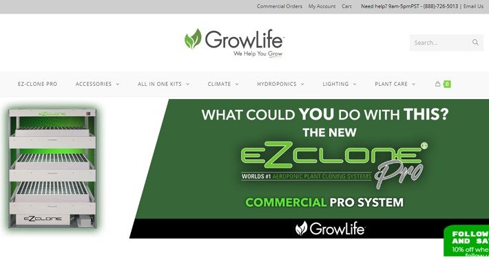 GrowLife Hydro Affiliate Program