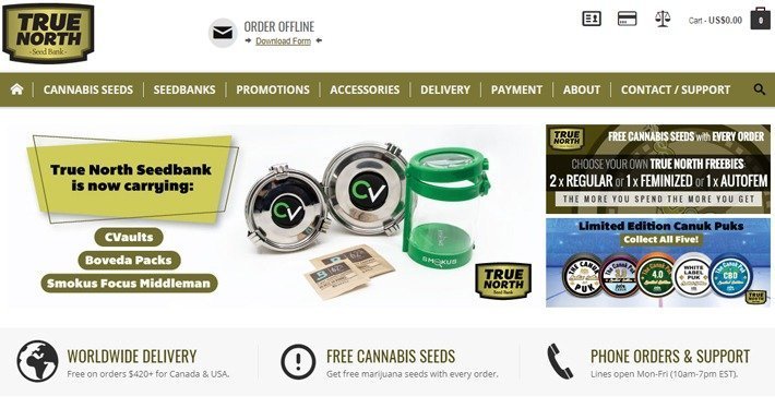 Cannabis Affiliate Programs - True North Seed Bank Affiliate Program