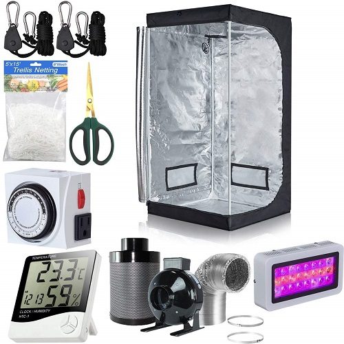 The Bloomgrow LED Grow Tent Complete Kit
