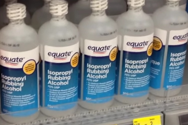 Bottles Of Rubbing Alcohol