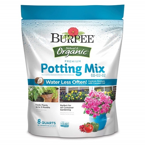 Burpee Natural Organic Premium Growing Mix