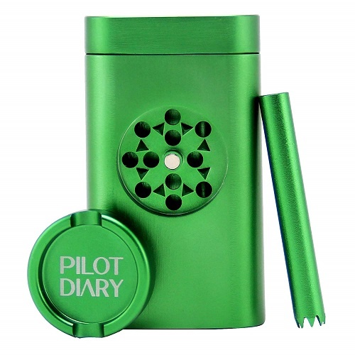 Pilot Diary Stash Holder Aluminum Magnetic Lid