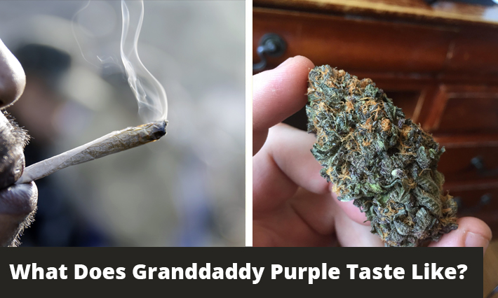 what does granddaddy purple taste like