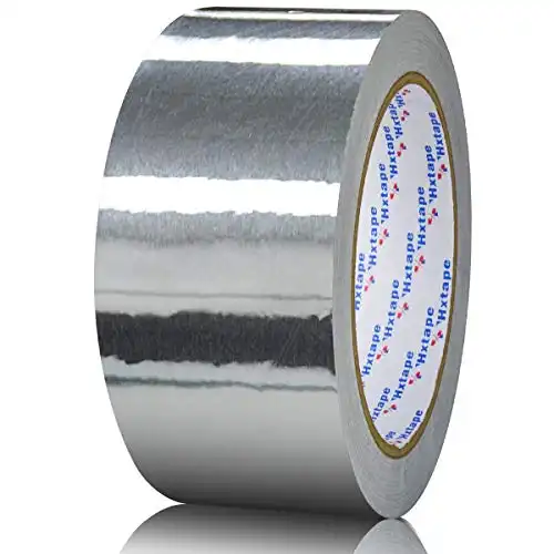 HVAC Tape, Aluminum Tape, 4mil 2 in x 66ft, foil Tape for ductwork, for Metal Repair Insulation Tape, (Silver)
